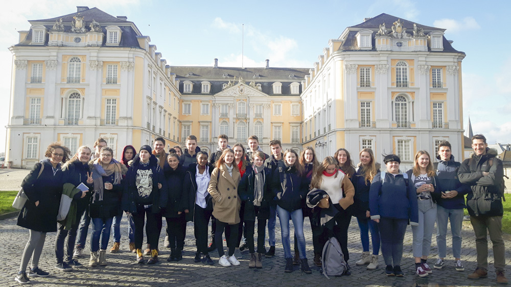 01.02.2018: G11-1 und G11-2 erkunden die Brühler Schlösser