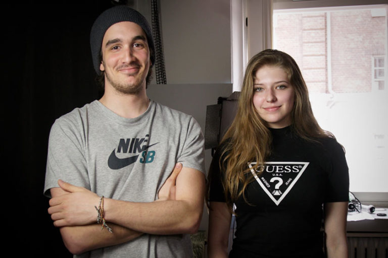 Victoria Pittelkow und Valentin Greiner aus der AS3M2