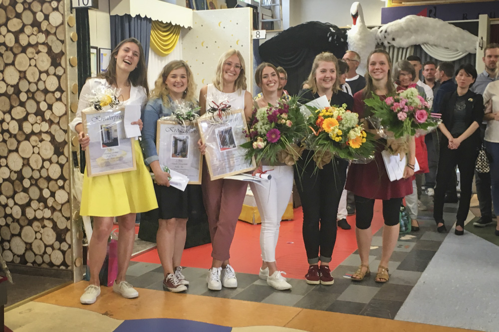 Lossprechung der RaumausstatterInnen und Präsentation der Gesellenstücke 2019