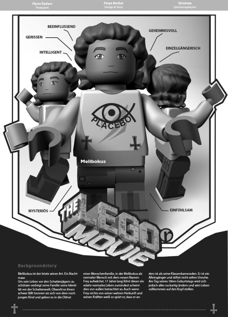 GTA AHR (Berufliches Gymnasium) 3D Kinoplakat (Lego)
