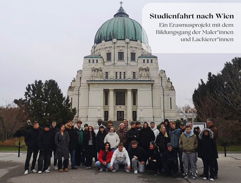Wienfahrt mit dem Bildungsgang Maler*in/Lackierer*in im November 2024