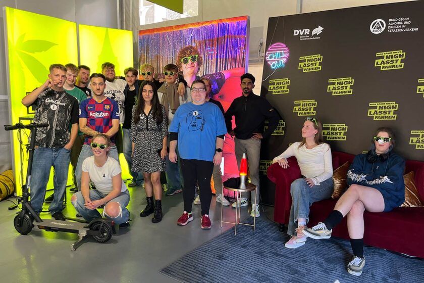 Die Technischen Konfektionäre in der Roadshow »High lässt fahren!“ in Köln