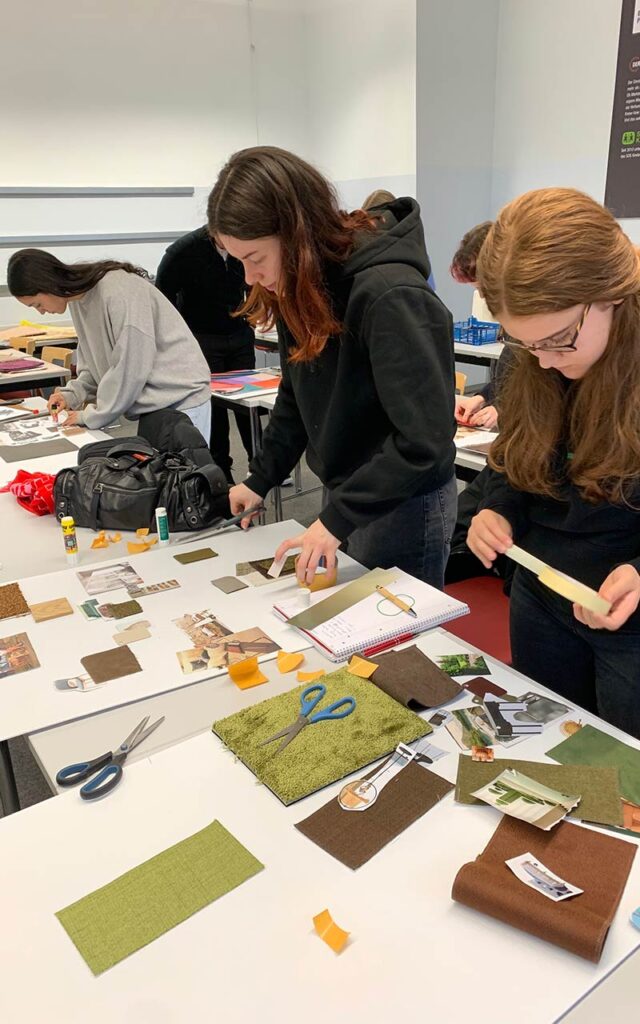 Textiler Bodenbelag als Inspirationsquelle für Moodboards