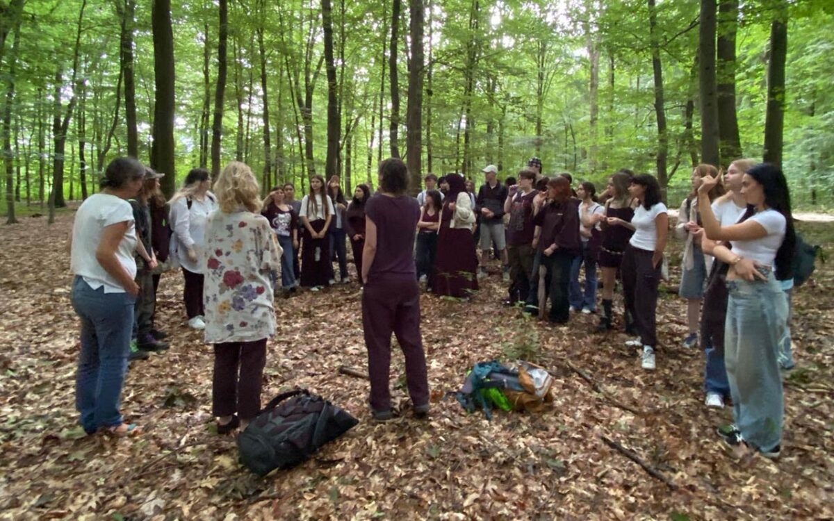 Wald trifft Kunst: Kreatives Kooperationsprojekt mit Ökorausch und dem Haus des Waldes