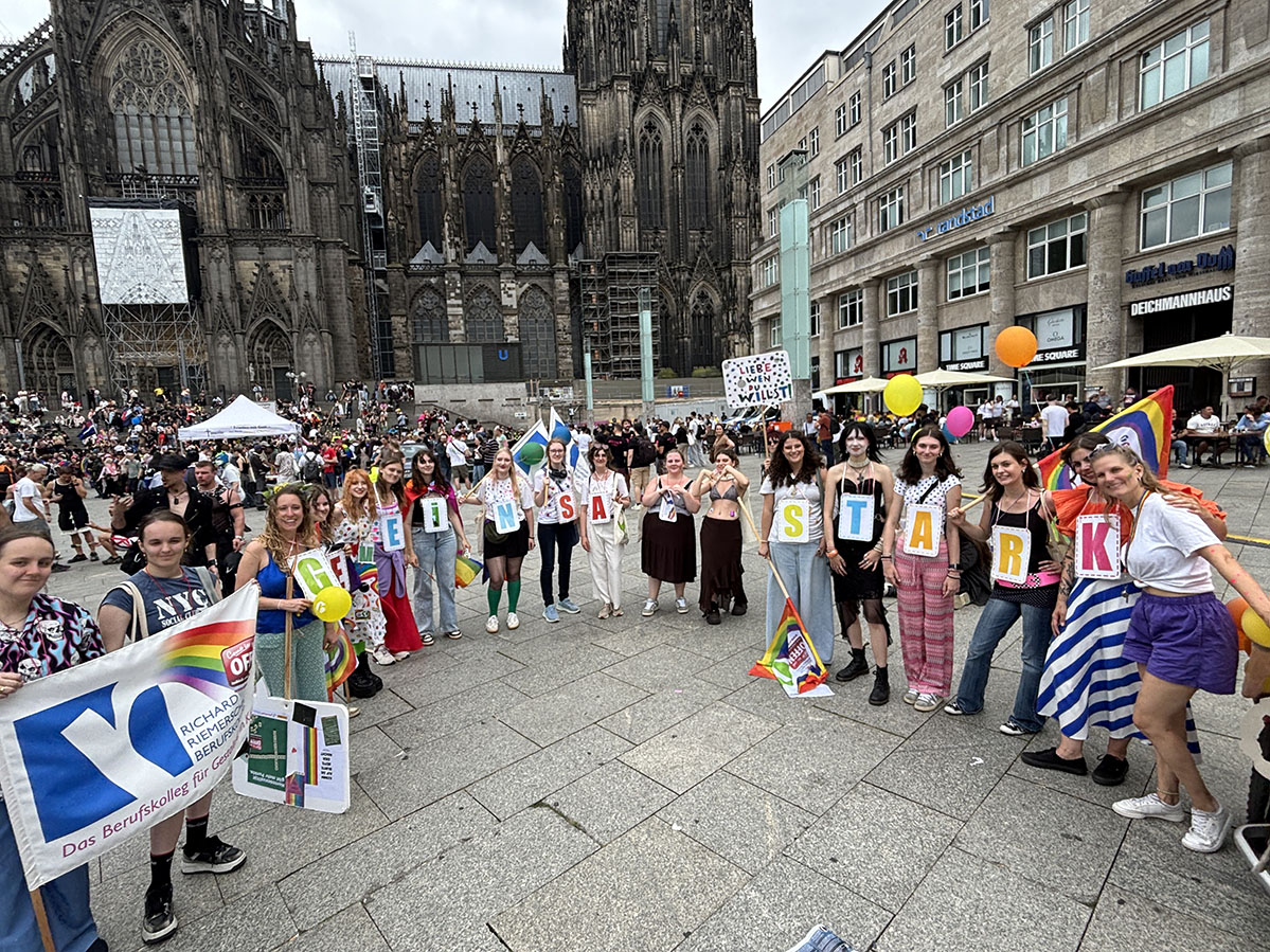 Das RRBK auf dem Christopher Street Day im Juli 2026 in Köln