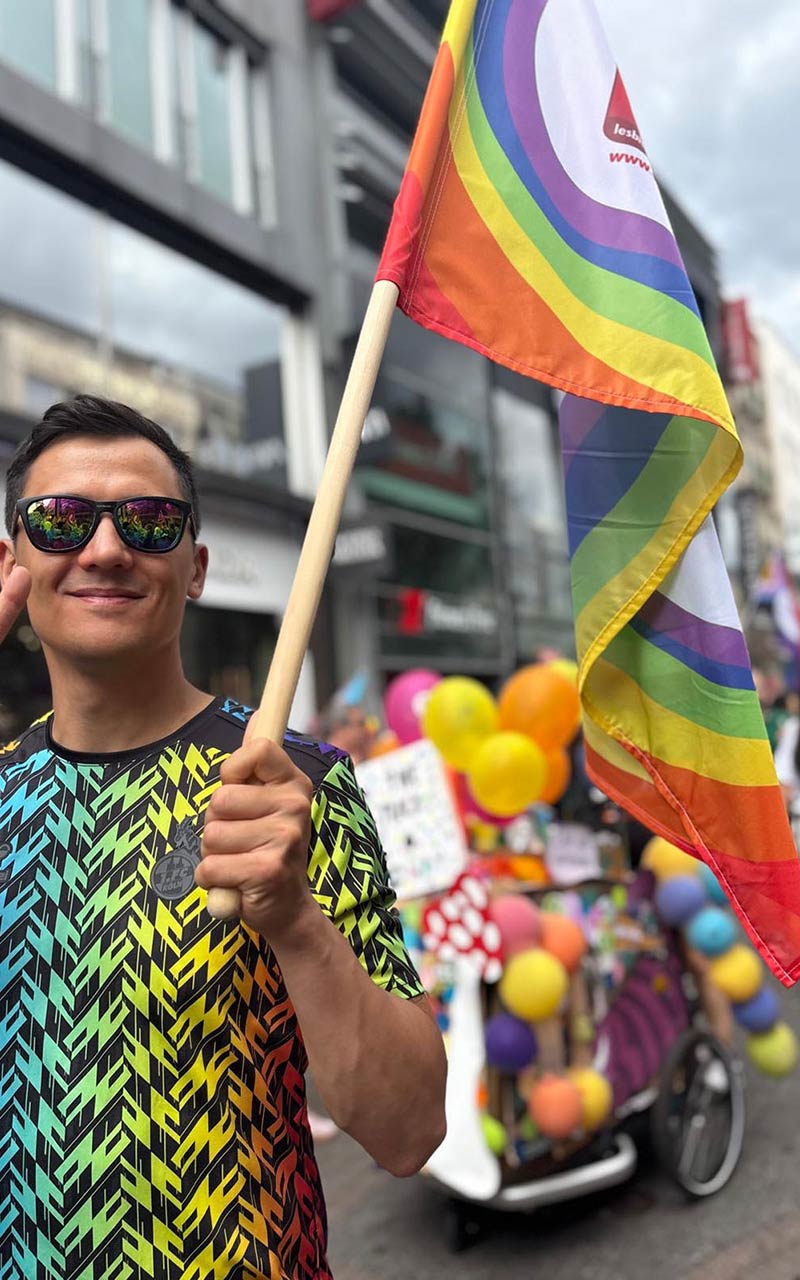 Das RRBK auf dem Christopher Street Day im Juli 2026 in Köln