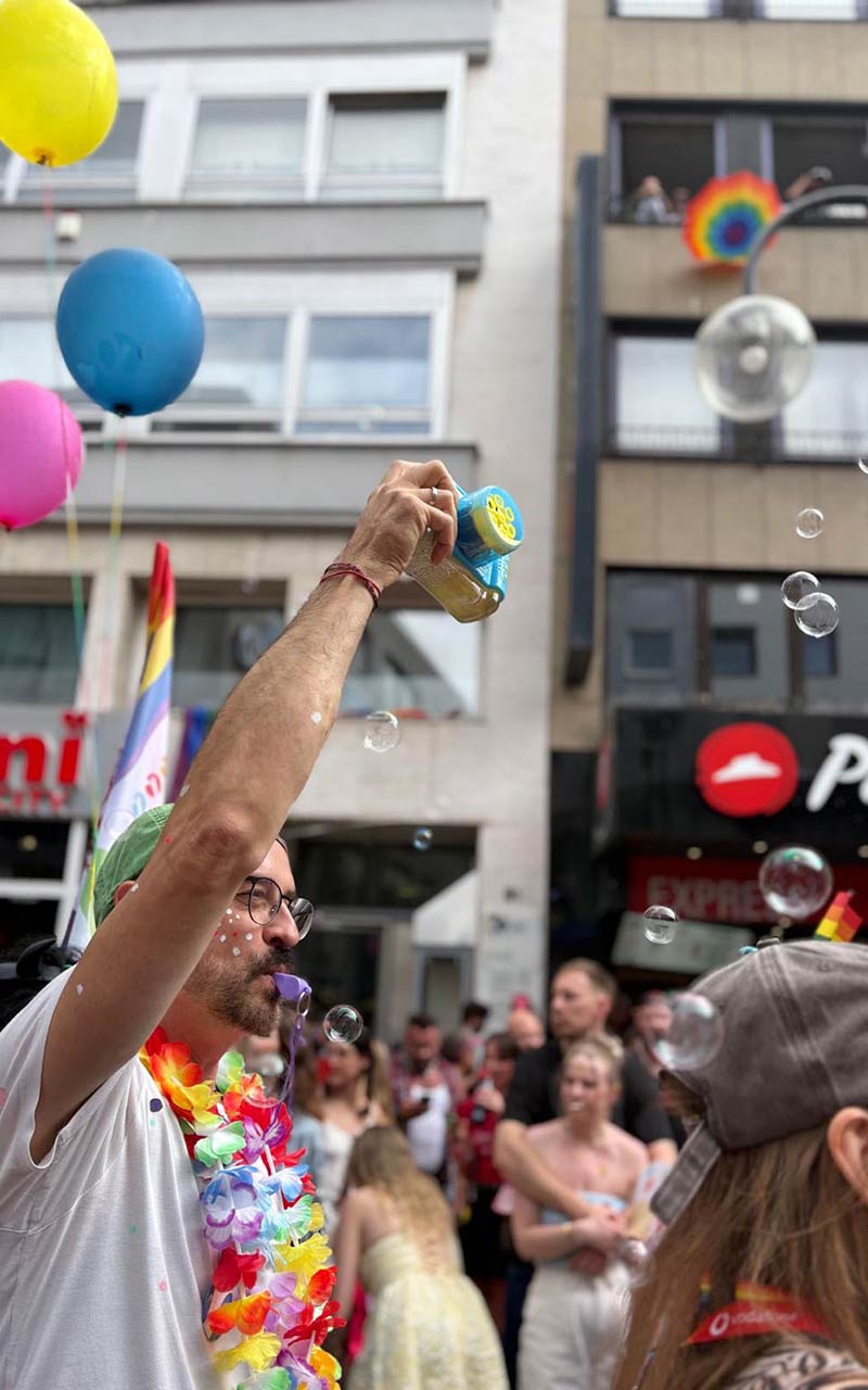 Das RRBK auf dem Christopher Street Day im Juli 2026 in Köln
