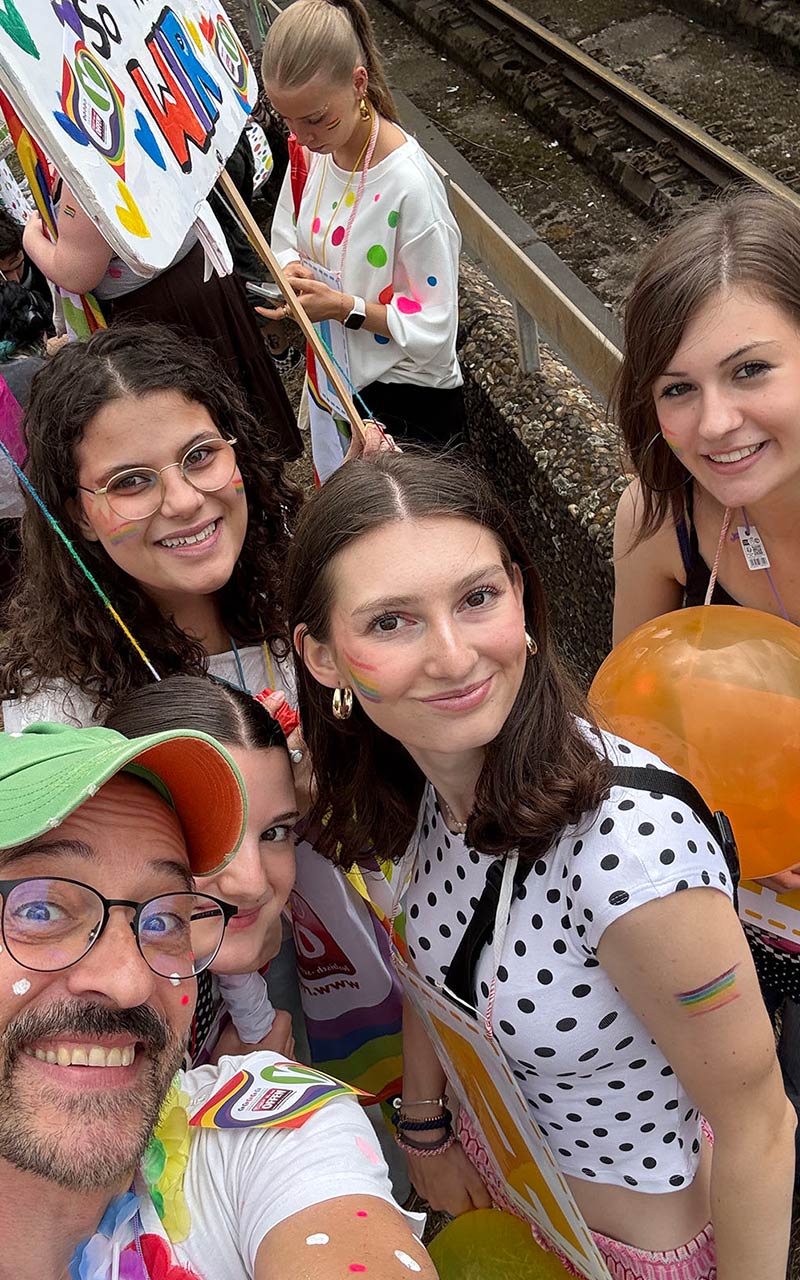 Das RRBK auf dem Christopher Street Day im Juli 2026 in Köln