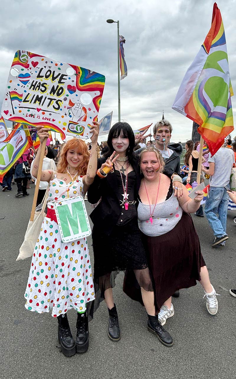 Das RRBK auf dem Christopher Street Day im Juli 2026 in Köln