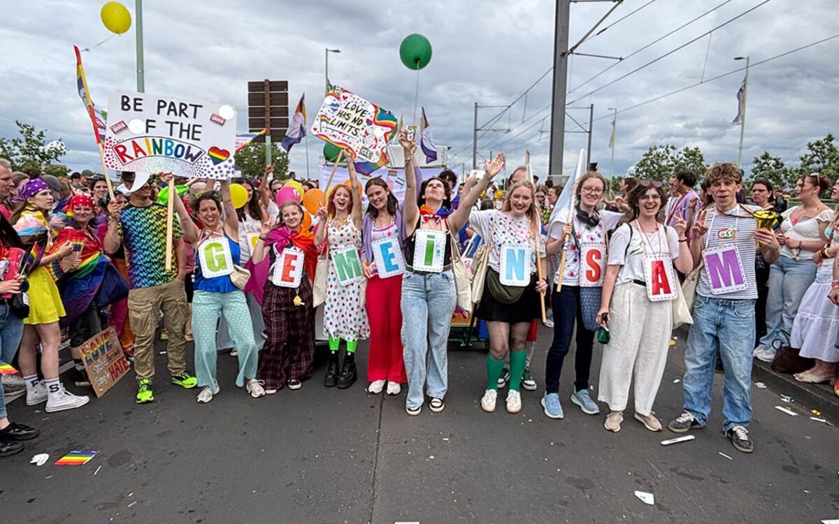 Das RRBK auf dem Christopher Street Day im Juli 2026 in Köln