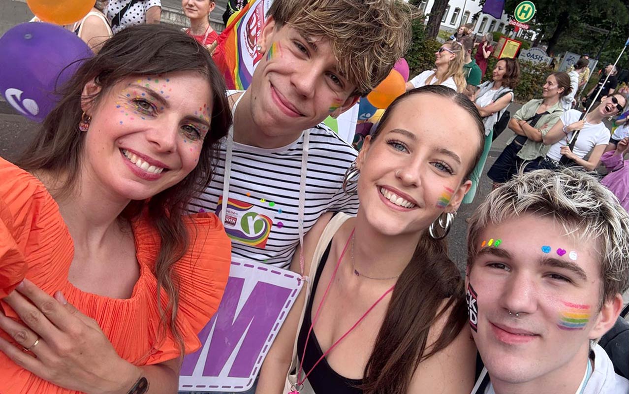 Das RRBK auf dem Christopher Street Day im Juli 2026 in Köln